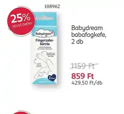 Rossmann Babydream babafogkefe ajánlat