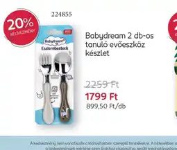 Rossmann Babydream tanul evőeszköz készlet ajánlat