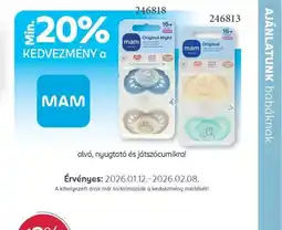 Rossmann MAM játszcumi ajánlat