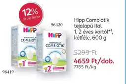Rossmann Hipp Combiot tejalapú ital ajánlat