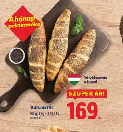 Lidl Durumkifli ajánlat