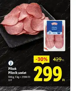 Lidl Pikok Piknik szelet ajánlat