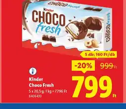 Lidl Kinder Choco Fresh ajánlat
