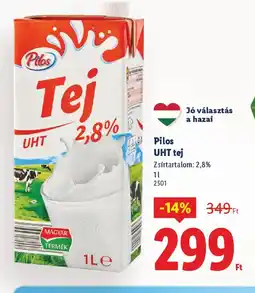 Lidl Pilos UHT tej ajánlat