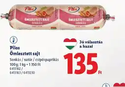 Lidl Pilos Ömlesztett sajt ajánlat