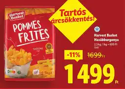 Lidl Harvest Basket Hasábburgonya ajánlat