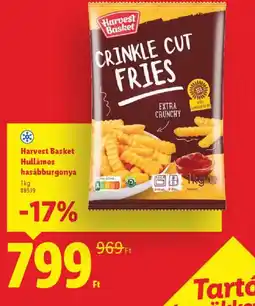 Lidl Harvest Basket Hullámos hasábburgonya ajánlat