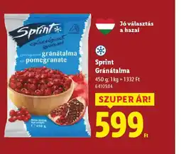 Lidl Sprint Gránátalma ajánlat