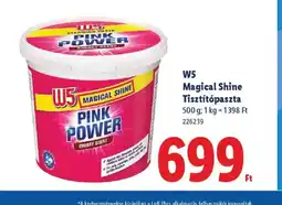 Lidl W5 Magical Shine Tisztítpazsta ajánlat