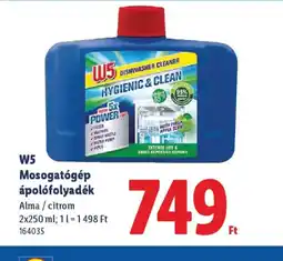 Lidl W5 Mosogatgép ápolfolyadék ajánlat