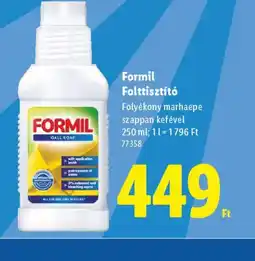 Lidl FORMIL Folttisztít ajánlat