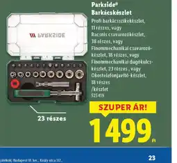 Lidl PARKSIDE Barkácskészlet ajánlat