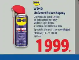Lidl WD-40 Univerzális kenőspray ajánlat