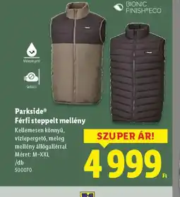 Lidl PARKSIDE Férfi steppelt mellény ajánlat
