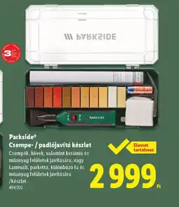 Lidl Parkside Csempe-/padljavít készlet ajánlat