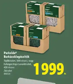 Lidl Parkside Barkácskiegészítők ajánlat