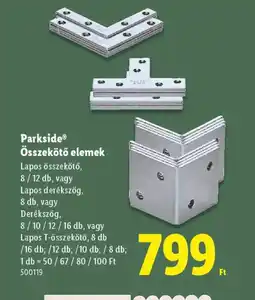 Lidl Parkside Összekötő elemek ajánlat