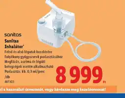 Lidl Sanitas Inhalátor ajánlat