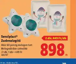 Lidl Sensiplast Zsebmelegítő ajánlat