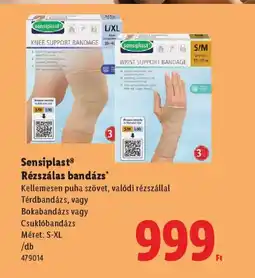 Lidl Sensiplast Rézszálas bandázs ajánlat