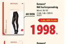 Lidl Esmara Női harisnyanadrág ajánlat