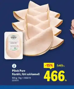 Lidl Pikok Pure Füstölt csirkemell ajánlat