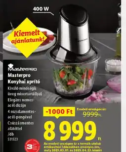 Lidl Masterpro Konyhai aprít ajánlat