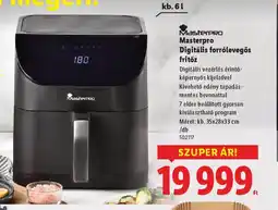 Lidl MasterPRO Digitális forrlevegős fritőz ajánlat