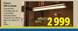 Lidl Livarno LED-es lámpa ajánlat