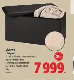 Lidl Livarno Ülőpad ajánlat