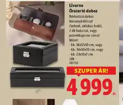 Lidl Livarno ratart doboz ajánlat
