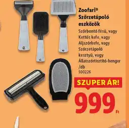 Lidl Zoofari Szőrzetápol eszközök ajánlat
