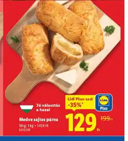 Lidl Medve sajtos párna ajánlat