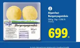 Lidl Alpenfest Burgonyagombc ajánlat