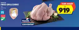ALDI HÚSMESTER FRISS GRILLCSIRKE ajánlat