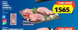 ALDI HÚSMESTER FRISS CSIRKE-COMBFILÉ ajánlat