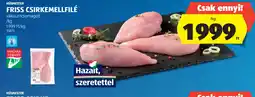 ALDI HÚSMESTER FRISS CSIRKEMELLFILÉ ajánlat