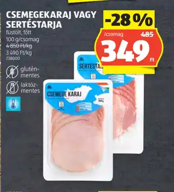 CSEMEGEKARAJ VAGY SERTÉSTARJA