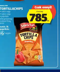 ALDI Snack Fun TORTILLACHIPS ajánlat