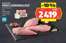 ALDI MASTER GOOD FRISS CSIRKEMELLFILÉ ajánlat