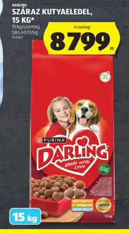ALDI DARLING SZÁRAZ KUTYAELEDEL ajánlat