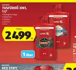 ALDI OLD SPICE TUSFÜRDŐ 3IN1 ajánlat