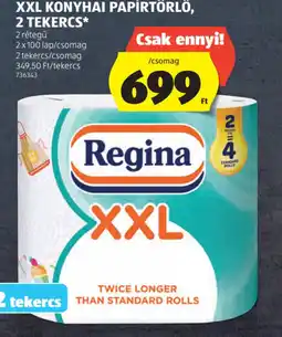 ALDI Regina XXL KONYHAI PAPÍRTÖRLŐ ajánlat