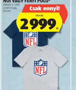 ALDI NFL NŐI VAGY FÉRFI PL ajánlat