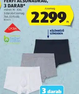 ALDI UP 2 FASHION FÉRFI ALSNADRÁG ajánlat