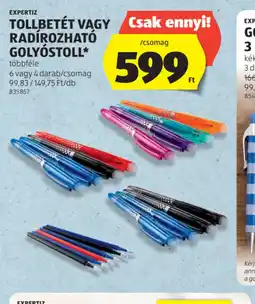 ALDI EXPERTIZ Tollbetét vagy Golystoll ajánlat