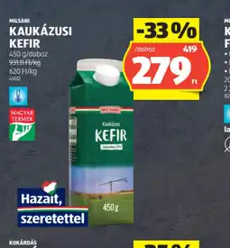 ALDI MILSANI KAUKÁZUSI KEFIR ajánlat