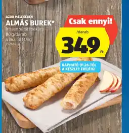 ALDI ALMÁS BUREK ajánlat