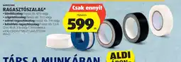 ALDI WORKZONE RAGASZTSZALAG ajánlat