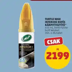 PENNY TURTLE WAX INTERIOR KEFÉS KÁRPITTISZTÍTÓ ajánlat